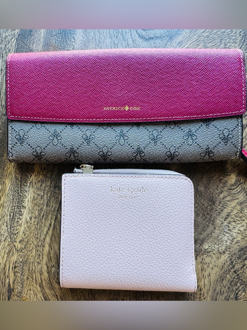 Combo Kate spade Pink and Japanese Patrick Cox Wallets